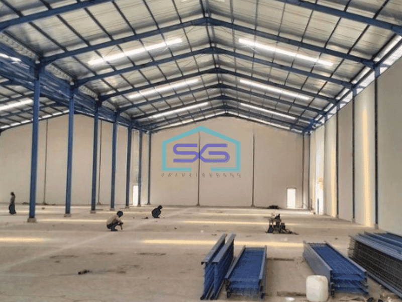 Disewakan Gudang Baru Luas Bangunan 1122 m² di Klapanunggal Bogor