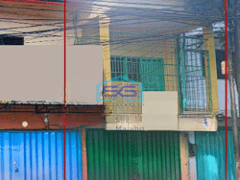 Disewakan Ruko di Klojen Malang Bangunan 3 Lantai LB 250m2