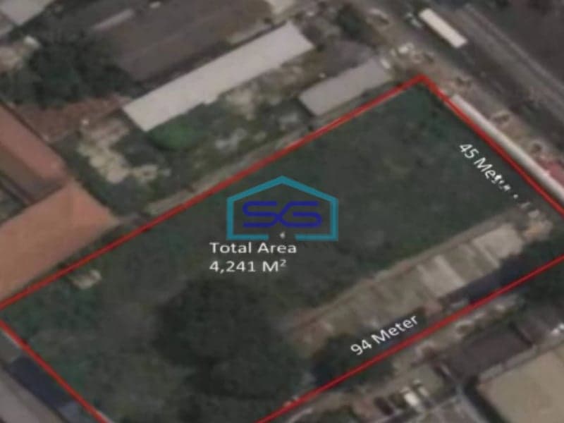 Dijual Tanah Kavling Komersil Di Senen Jakarta Pusat Luas Tanah 4241m2