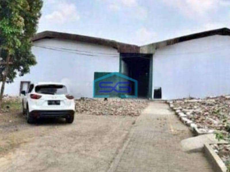 Disewakan Gudang Batu Ceper Tangerang Stand Alone LB 1600m2 Bisa Industri Siap Pakai