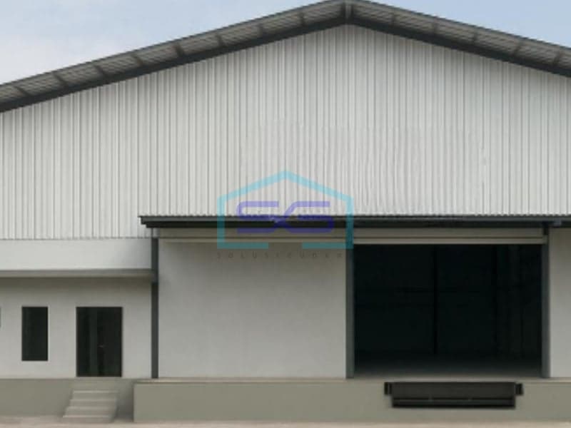 New Warehouse for Rent in Sewon Bantul Yogyakarta Under Construction Ready for Use LB 3800m2