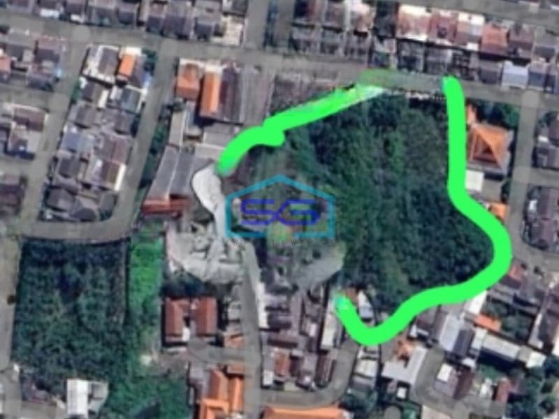 Disewakan Tanah Strategis di Jl. Manggapondok Tjandra Waru Sidoarjo (Nego) LT 5000m2