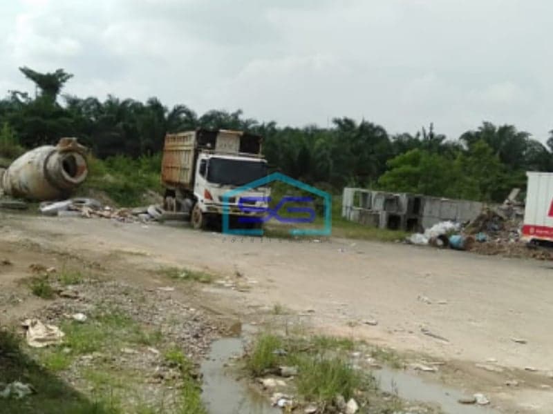 Disewakan Tanah Lahan Jalan Bumi Mas Belakang Pom Bensin Km 12 Palembang Luas 4000m2