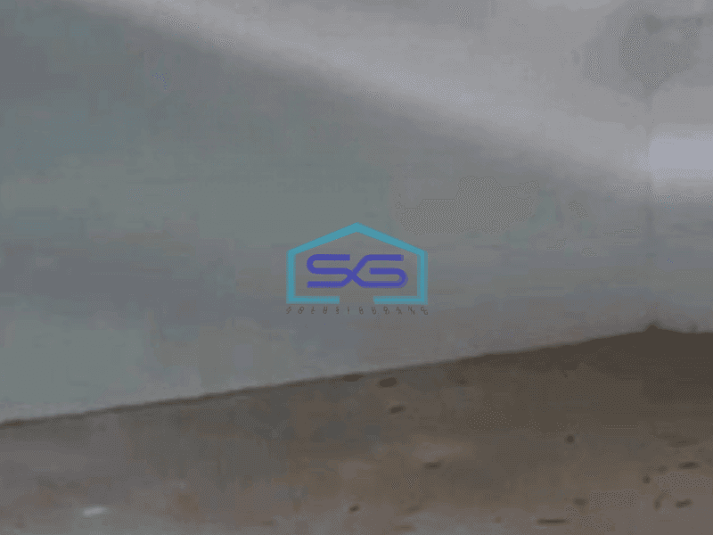 Dijual Gudang Akses Container 20 Feet di Bitung Tangerang Luas Bangunan 800 m²