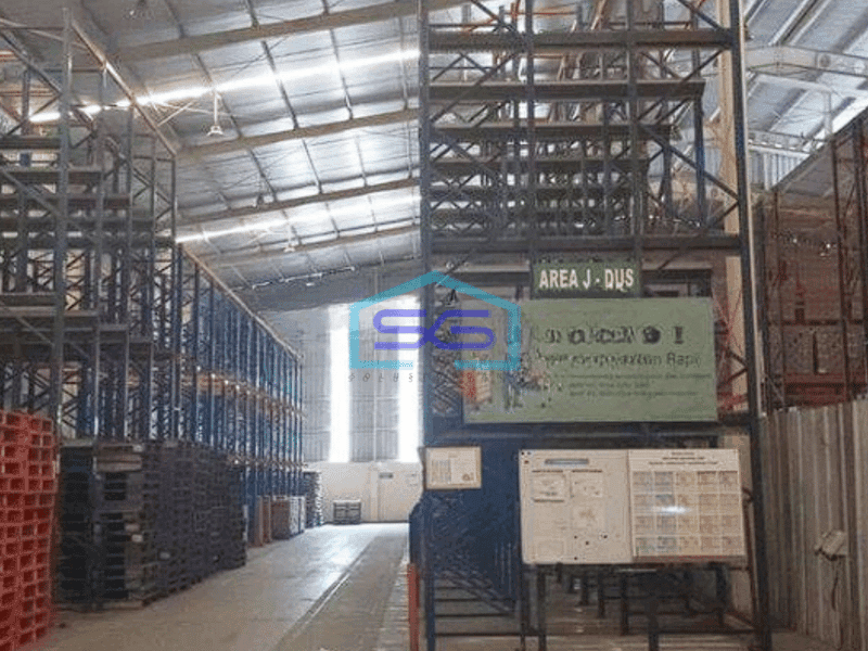 Dijual Gudang Pabrik Di Kawasan Industri Keroncong Kodya Tangerang LT 14000m2