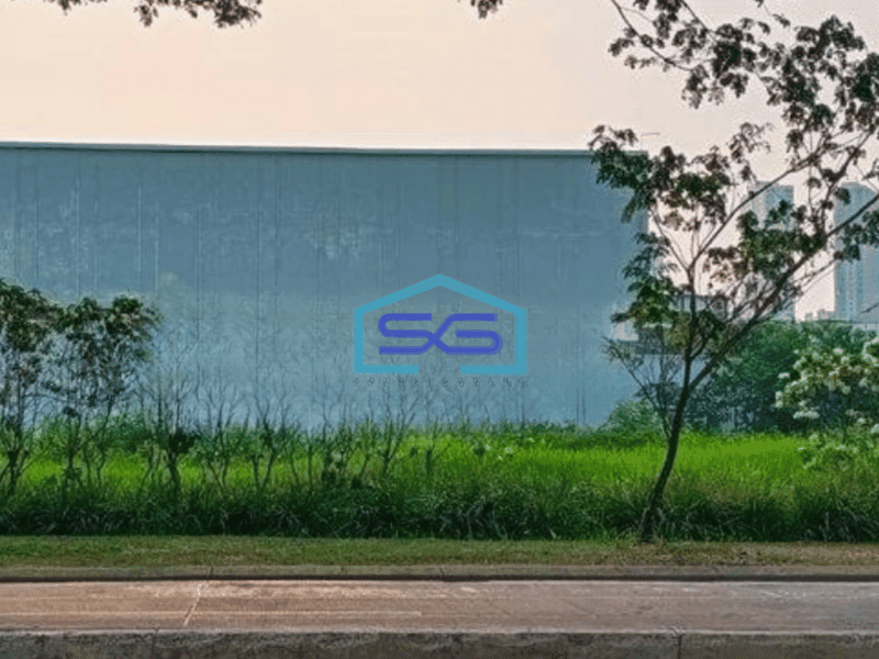 Disewakan Tanah di Alam Sutera Tangerang Luas Tanah  3600 m²