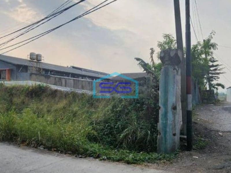 Dijual Tanah + Gudang Zona Abu Industri Akses Kontainer 40 Feet di Batujajar Bandung LT 2072m2