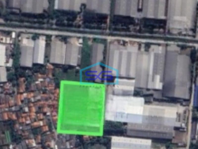 Dijual Tanah Industri Akong Mauk Sepatan Tangerang LT 9820m2