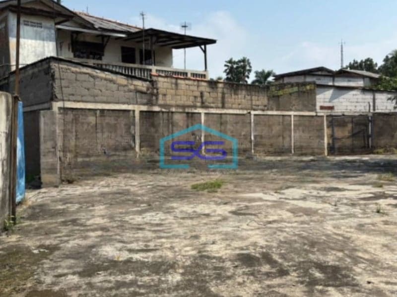 Disewakan Gudang Akses Container 40 Feet Luas Tanah 4684 m² di Cikokol Tangerang