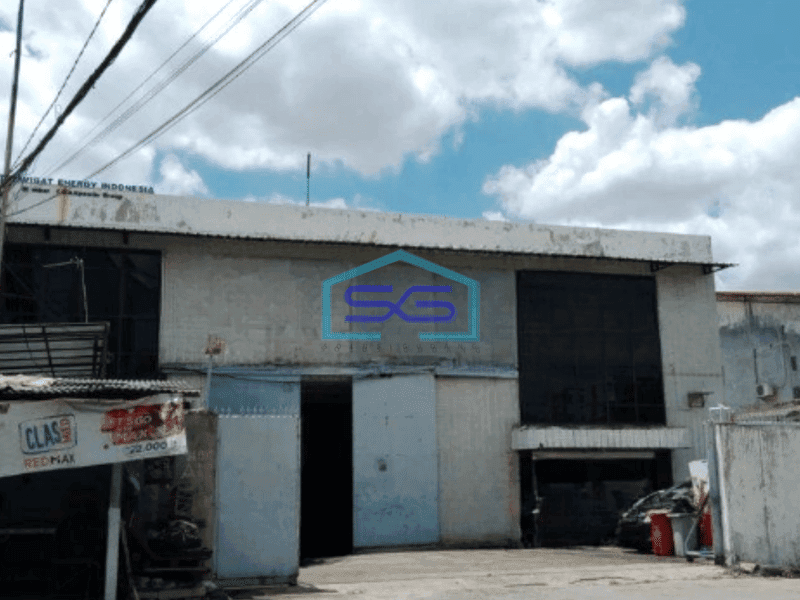 Dijual Gudang di Sunter Jakarta Utara Luas Bangunan 1654 m²