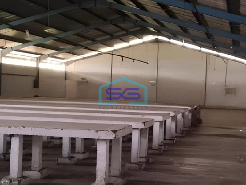 Dijual Gudang Ex Pabrik Siap Pakai Strategis Karang Sari Tangerang Luas Tanah 8885m2