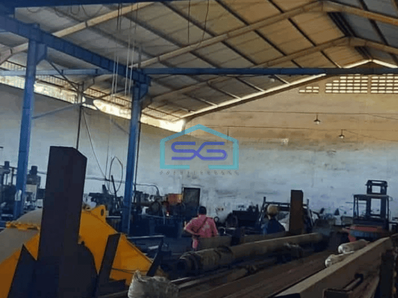 Dijual Pabrik Gudang Izin Industri Strategis Jl Raya Kletek Sidoarjo Dekat Surabaya LT 5828m2