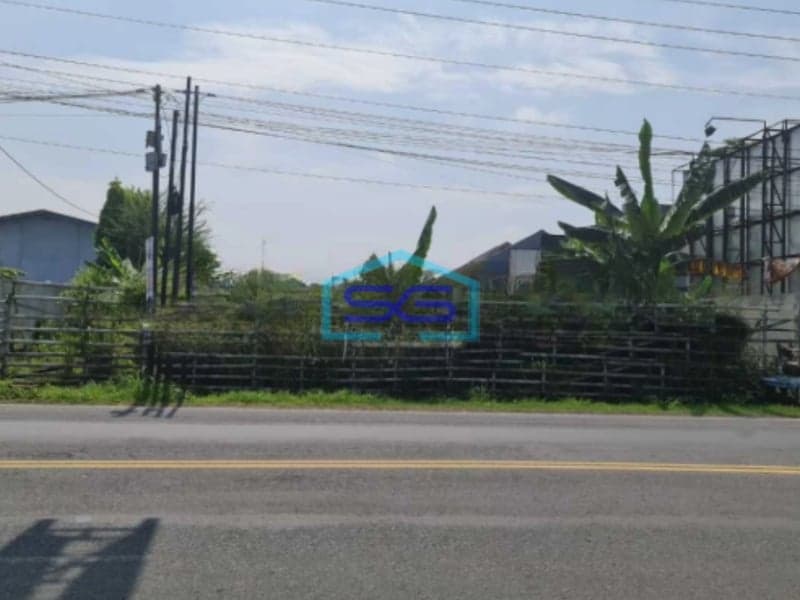 Dijual Tanah Murah Siap Bangun di Jalan Raya Adi Sucipto Colomadu Solo LT 2245m2