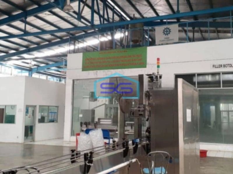 Dijual Pabrik Lokasi Di Cidahu Sukabumi Jawa Barat Luas Tanah 41000m2