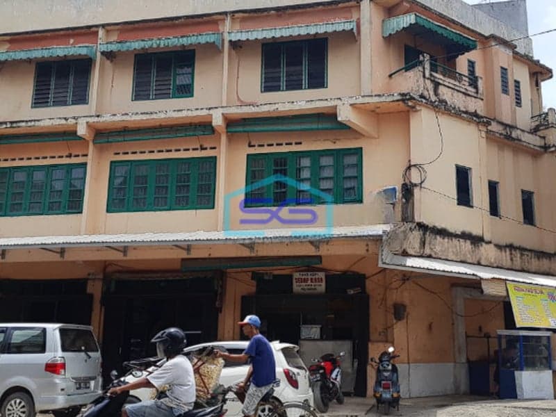 Dijual Ruko Lokasi di Pinggir Jalan Jalan Sayangan Pasar 16 Ilir Palembang LB 250m2