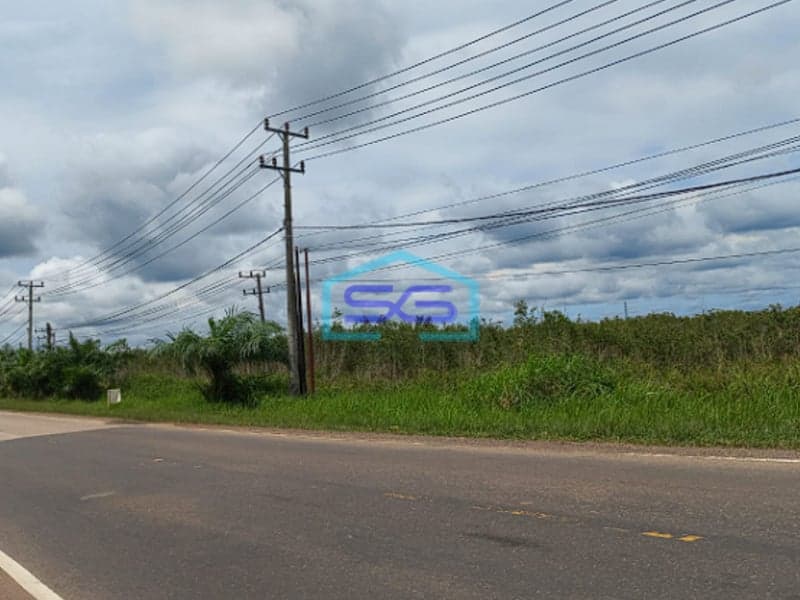 Dijual Tanah Murah Jalan Tanjung Api Api KM 9 Banyuasin Sumatera Selatan Luas 10 Ha