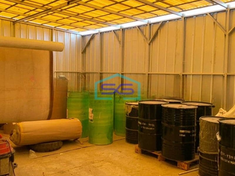 Dijual Gudang Bandara Mas Luas Tanah 450m2 Ada Kantor 2 Lantai Fullyfurnish di Tangerang