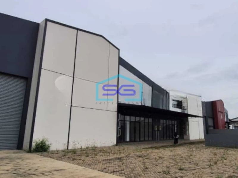 Disewakan Gudang Gandeng Kawasan Industri Blessindo Legok Tangerang LB 2619m2