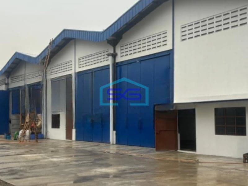 Disewakan Gudang Murah Luas Bangunan 300 m² Lokasi Sangiang Jaya Tangerang
