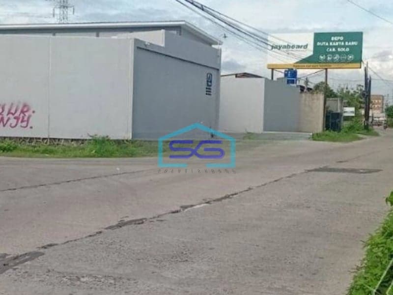 Dijual Tanah Zona Industri Lokasi Kartasura Sukoharjo Luas 4163m2