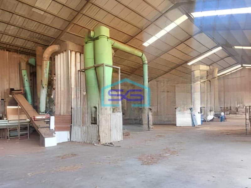 Dijual Pabrik Luas Bangunan  8000 m²  Lokasi Bebas Banjir di Gresik Jawa Timur