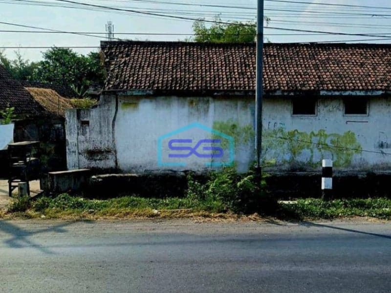 Dijual Tanah Murah Ex Pabrik Jl Raya Provinsi Ploso Jombang Dekat Tol LT 3860m2