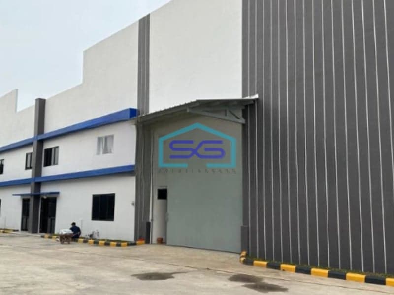 Disewakan Gudang Luas Bangunan  804 m² Lokasi Strategis di Periuk Tangerang