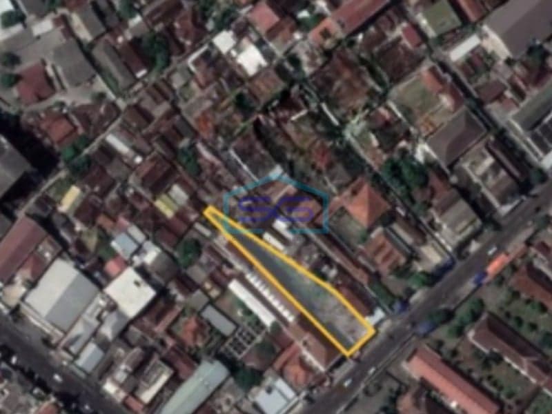 Dijual Tanah Di Gondokusuman Yogyakarta LT 1092m2