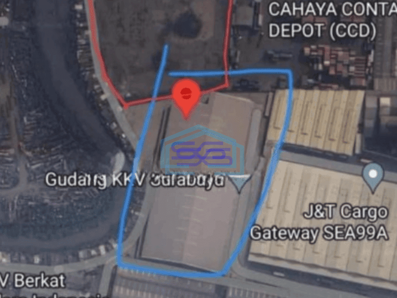 Dijual Tanah Kalianak Dekat Osowilangon dan Margomulyo Luas Tanah 18246 m²