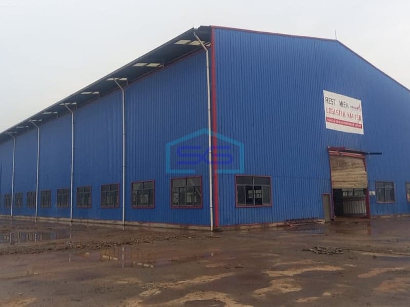 Disewakan Gudang di Rest Area TOL KM 19B Jakarta-Cikampek, dkt MM2100 Cibitung, Bekasi