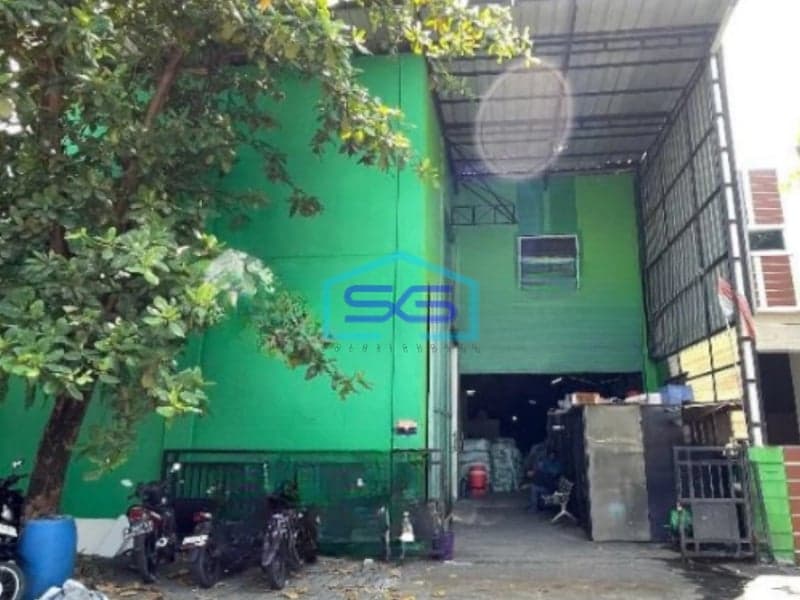 Disewakan Murah Siap Huni Gudang Taman Tekno BSD Tangerang Luas Bangunan 400m2