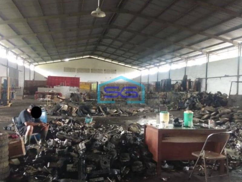 Disewakan Gudang Mainroad Lokasi Strategis Cocok Untuk Pabrik di Kopo Raya Bandung LT 1500m2