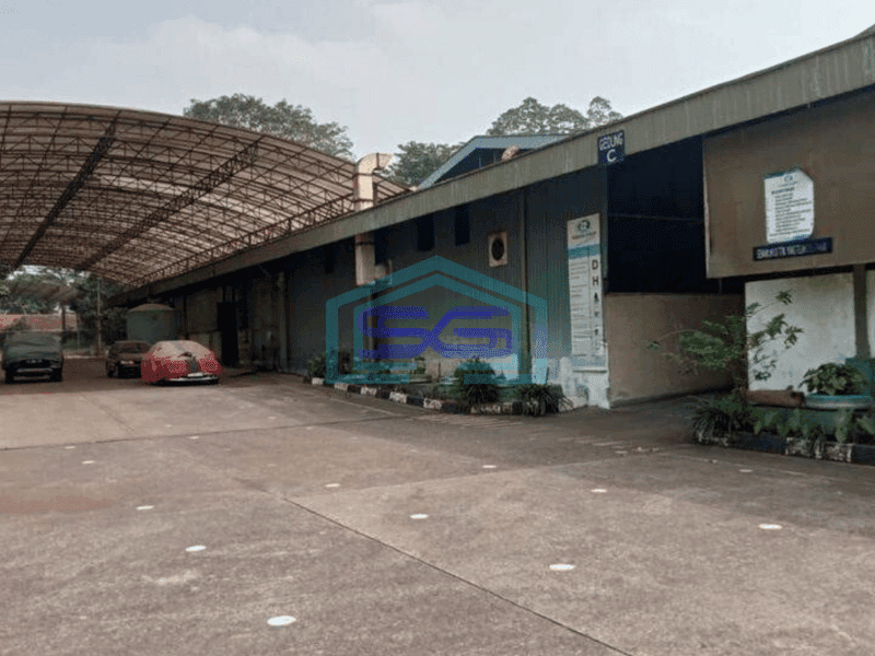 Dijual gudang eks pabrik Cikande serang barat banten