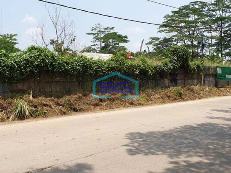 Dijual Tanah Dipinggir Jalan Raya Gunung Sindur Bogor Wilayah Izin Industri LT 32000m2