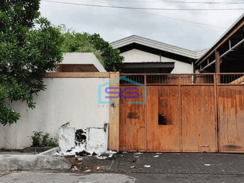 Disewakan Gudang Margomulyo Permai, Dekat Kalianak, Tambak Langon Surabaya LT 566m2