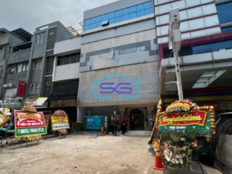 Disewakan Ruko Gandeng di Mangga Besar Jakarta Barat 4 Lantai LB 880m2