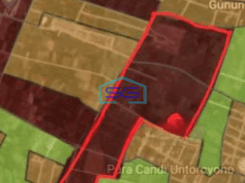 Dijual Tanah Lahan Industri Sangat Strategis Lokasi Pedan Klaten Luas 20 Ha