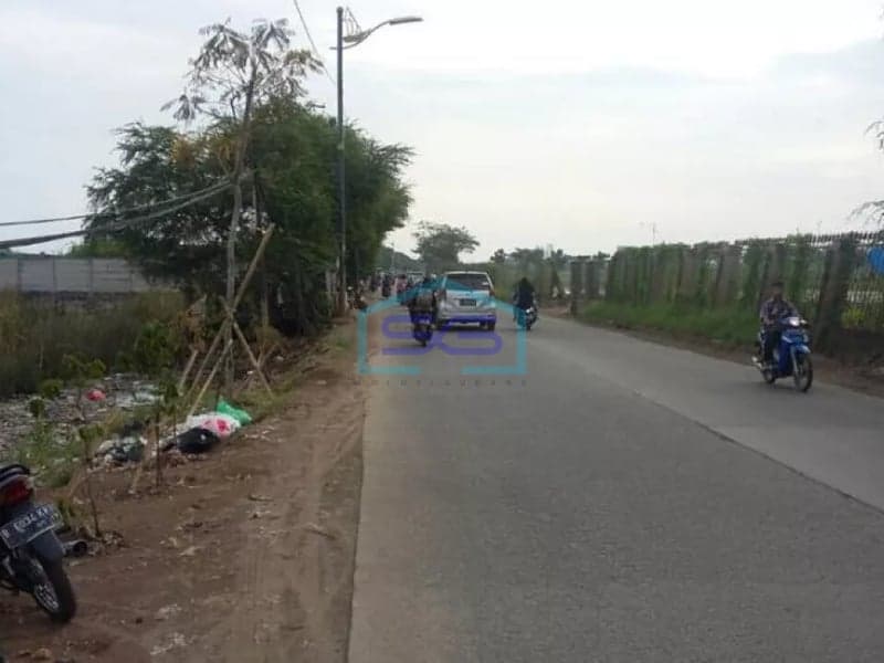 Dijual Tanah Lahan di jl marunda raya sebelum jembatan marunda center luas 64 ha shm