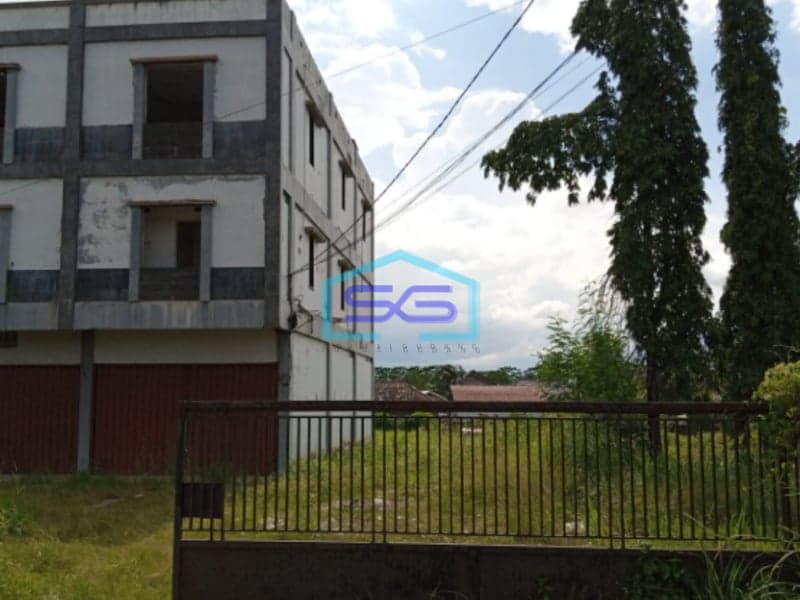 Dijual Tanah Siap Bangun 2 Buah Ruko 3 Lantai Jalan Noerdin Panji Palembang LT 3055m2