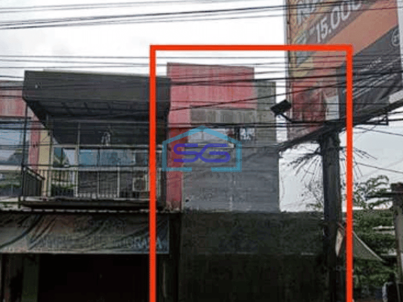 Dijual Ruko Lokasi di Kedungmundu, Semarang Luas Bangunan 100m2