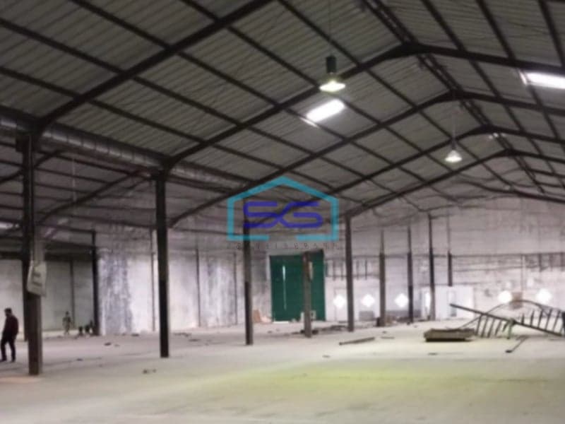 Dijual Gudang Akses Container 40 Feet Luas Bangunan 3080 m²  Lokasi Dadap Tangerang