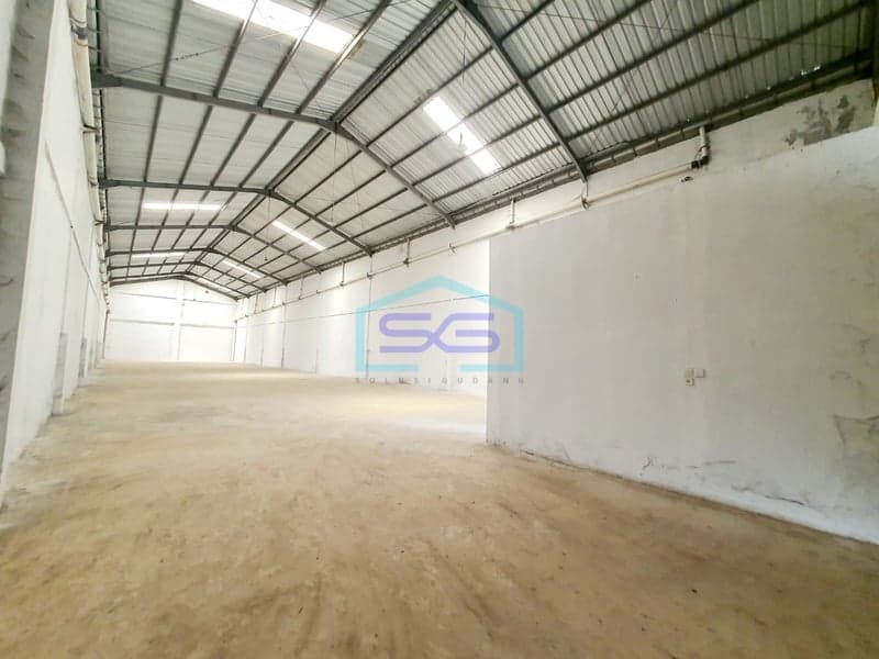 DISEWAKAN GUDANG DEKAT EXIT TOL AMPLAS MEDAN