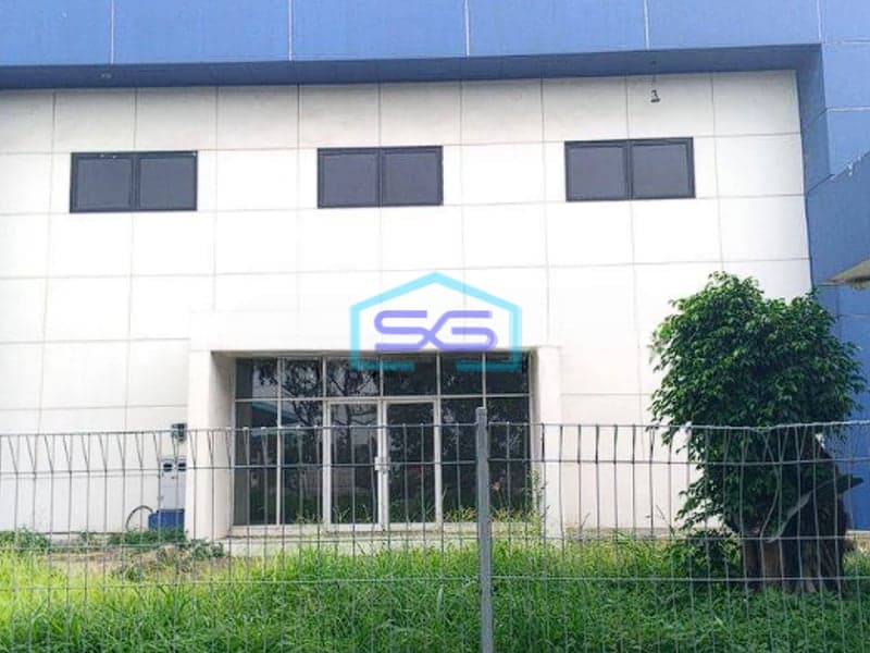 Disewakan Gudang di Kawasan Industri Jababeka Cikarang Bekasi Dekat Tol KM 29 LT 1300m2