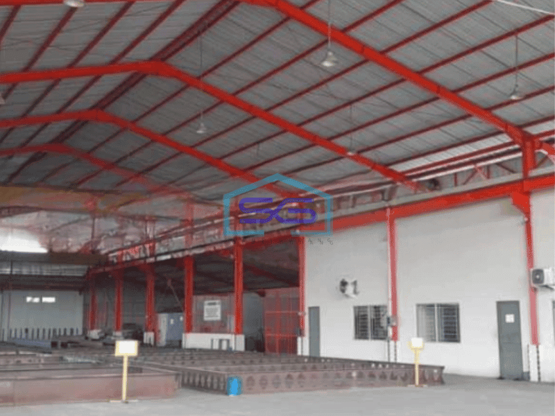 Disewakan Gudang Akses Container 40 Feet Luas Bangunan 2998 m² di Kragilan Serang