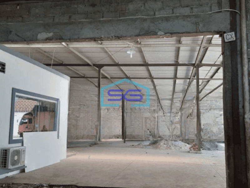 Dijual Gudang Luas Bangunan 4000 m² Lokasi Strategis Pinggir Jalan di Tambun Selatan Bekasi