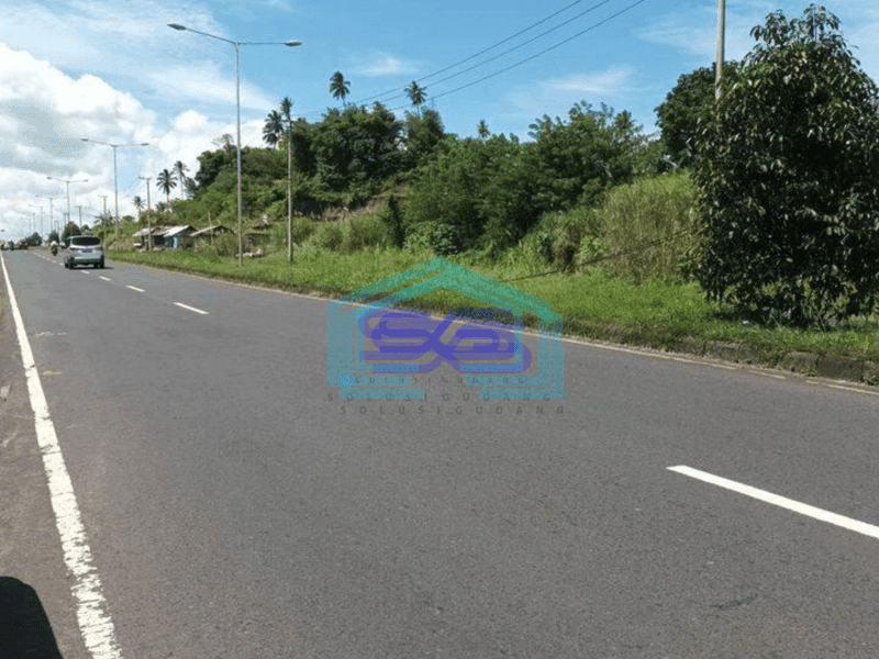 Dijual Tanah dan bangunan gedung di jl samratulangi winangun