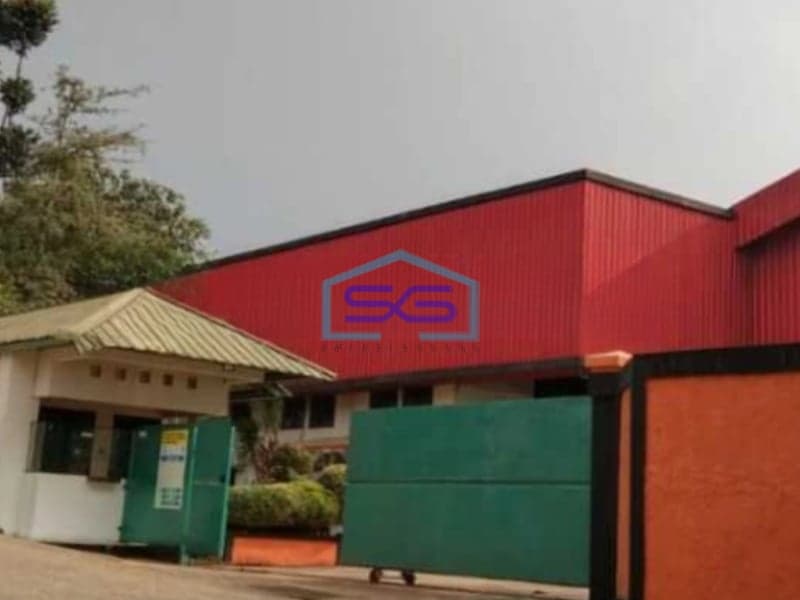 Dijual Gudang Siap Pakai di Citeureup Bogor Jawa Barat Luas Tanah 7000m2