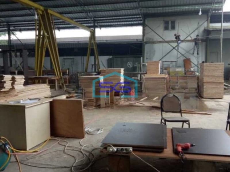 Dijual Gudang di Legok Tangerang Luas Tanah 3500m2 Siap Huni