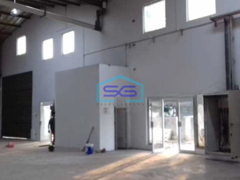 Disewakan Gudang Luas Tanah  1800 m² Lokasi Bebas Banjir di BSD Tangerang