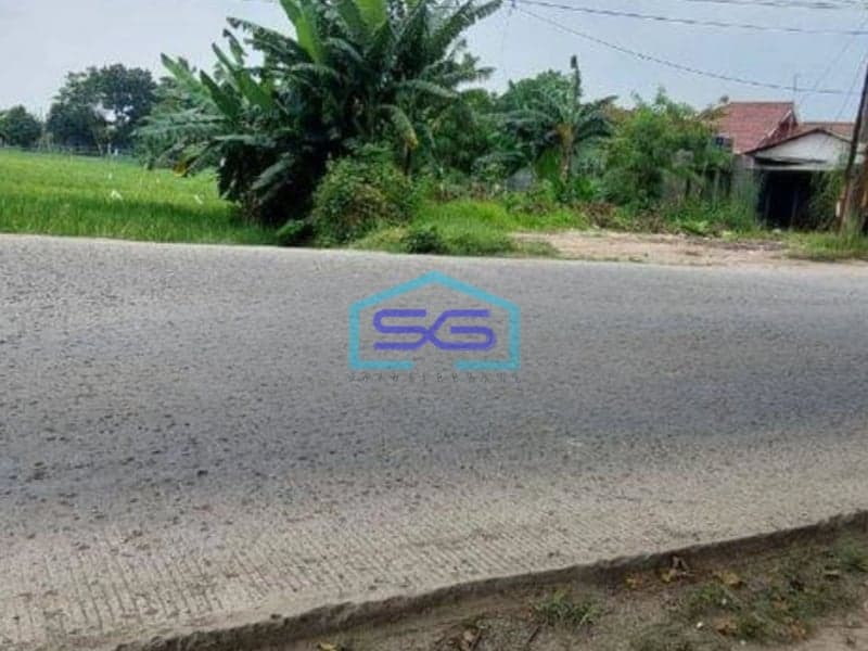 Dijual Tanah Posisi Strategis di Jalan Utama di Serang Cibarusah Cikarang